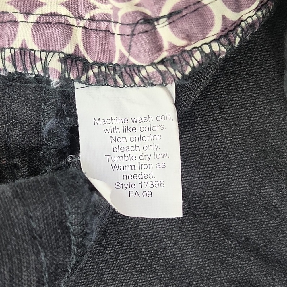 J. Crew Corduroy Pants Womens 12R (36x32) Black Bootcut Stretch Classic Preppy - Picture 10 of 16